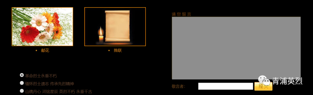 青浦英烈提示：线上祭扫攻略，点这里